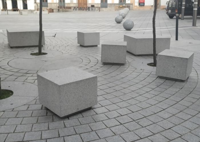 Pièces de granit spéciales